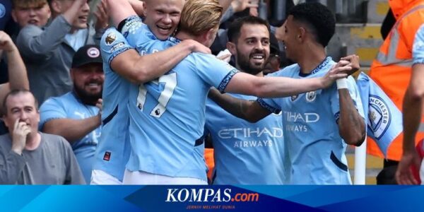 Hasil Man City Vs Ipswich 4-1: Kisah 3 Gol Kilat, Haaland Hattrick, dan Kembalinya Guendogan