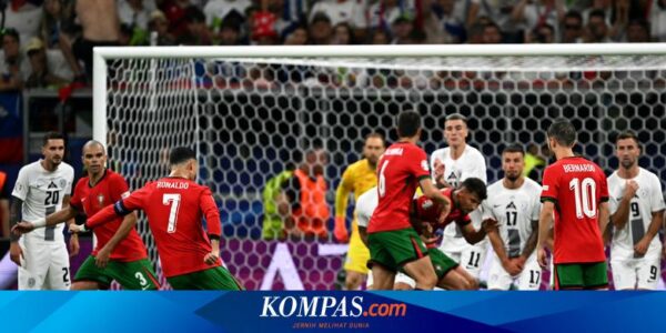 Hasil Portugal Vs Slovenia: Ronaldo dkk Buntu, Laga Lanjut Extra Time