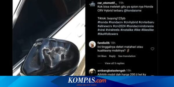 Honda Akan Lakukan Investigasi Soal Video Spion CR-V Meleleh