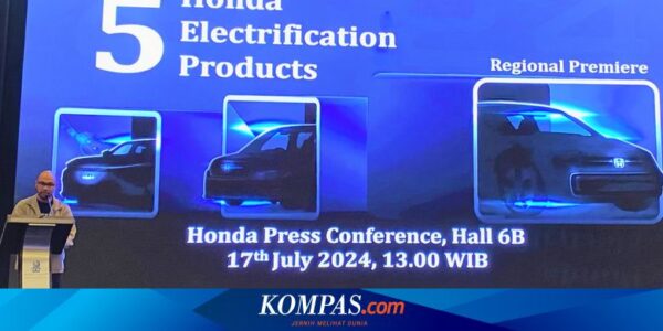 Honda Bawa 5 Mobil Elektrifikasi dan Mobil Konsep di GIIAS 2024