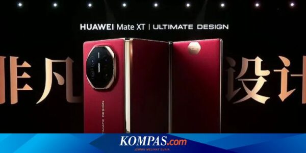 Huawei Mate XT Resmi, Ponsel Layar Lipat Tiga Pertama di Dunia