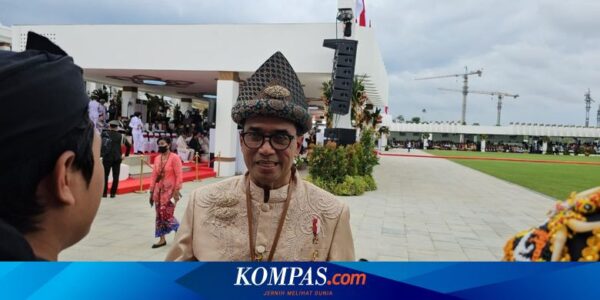 Indahnya Pakaian Adat Para Menteri saat Upacara di IKN, dari Sunda hingga Palembang