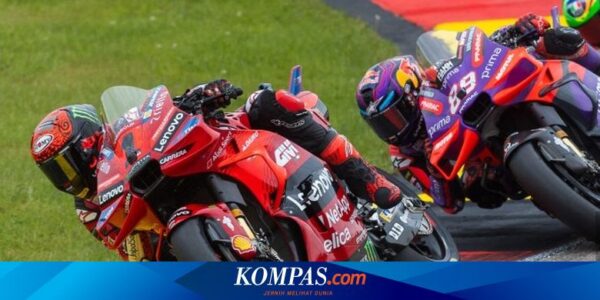 Jadwal MotoGP Inggris 2024, Sprint Race Digelar Pukul 21.00 WIB