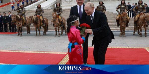 Jangankan Ditangkap, Putin Justru Digelari Karpet Merah di Mongolia