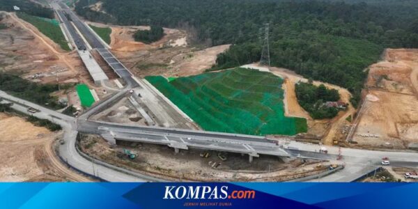 Jelang HUT Ke-79 RI, Jalan Tol IKN Dibuka Fungsional