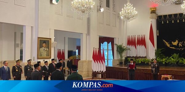 Jokowi Lantik Eddy Hartono Jadi Kepala BNPT