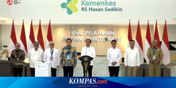 Jokowi Resmikan Gedung Pelayanan Ibu dan Anak RS Hasan Sadikin