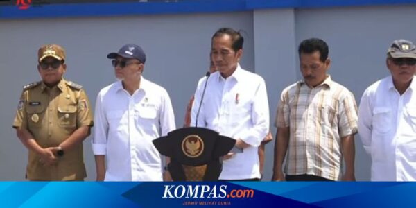 Jokowi Resmikan Pasar Pasir Gintung Kota Lampung Usai Direvitalisasi Rp 38 Miliar