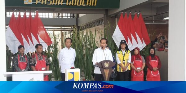 Jokowi Resmikan Revitalisasi Pasar Godean yang Telan Biaya Rp 89 M