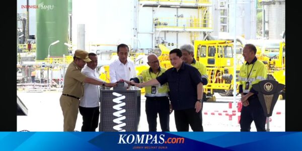 Jokowi Resmikan Smelter Tembaga dan Pemurnian Logam Mulia Senilai Rp 21 Triliun di NTB