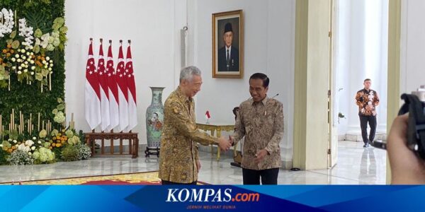 Jokowi Terima Kunjungan PM Singapura Lee Hsien Loong di Istana Bogor