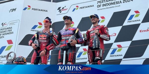 Jorge Martin Raja di MotoGP Mandalika 2024: Menyala Abangku, Terima Kasih!