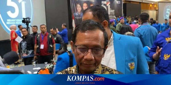 Kahiyang dan Bobby Disebut dalam Sidang Korupsi, Mahfud: Seharusnya Dipanggil