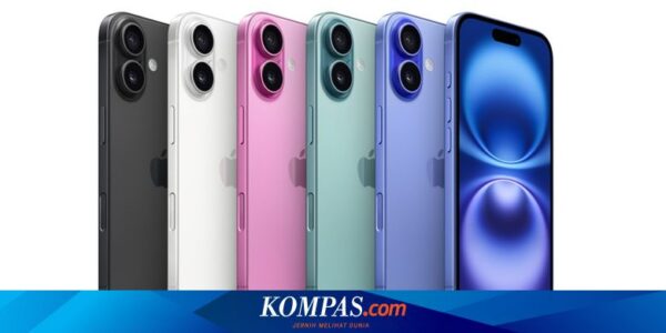 Kapasitas Baterai iPhone 16 Series Terungkap, Tak Sebesar Daya HP Android