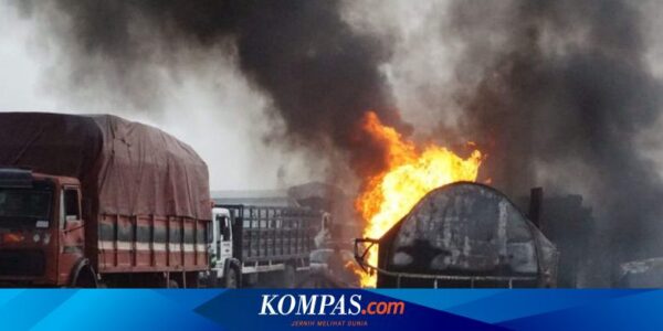 Kecelakaan Truk Tangki di Nigeria Sebabkan 52 Orang Tewas dan 50 Sapi Terbakar