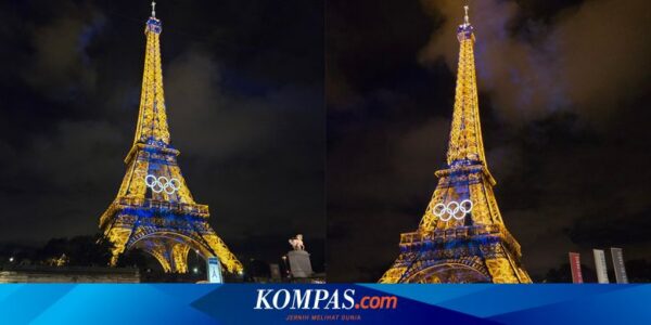 Keluarga Perancang Menara Eiffel Tolak Rencana Logo Olimpiade Dipasang Permanen