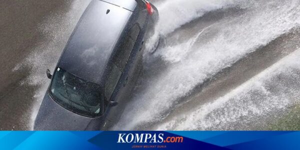 Kondisi Ban Botak dan Kurang Angin, Picu Aquaplaning