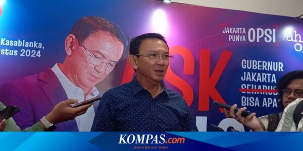 Langkah Berat PDI-P Usung Ahok di Pilkada Jakarta meski Mampu Bersaing