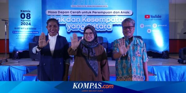 Lewat Firtual, Kemenkominfo Berupaya Perjuangankan Hak Perempuan dan Anak di Papua