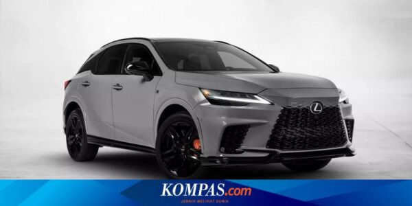 Lexus RX 2025 Dirilis, Ada Edisi Spesial Bernuansa Gelap