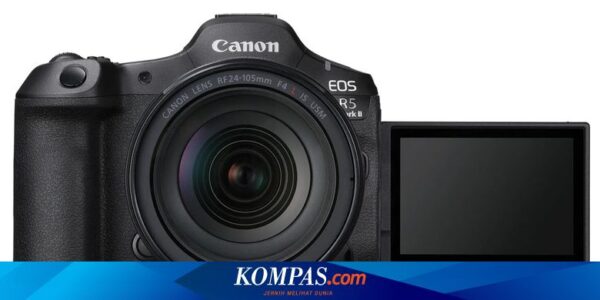 Mirroless Full-frame Canon EOS R5 Mark II Masuk Indonesia, Harganya?