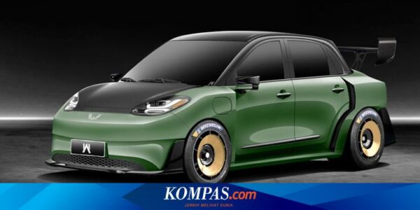 Modifikasi Digital Wuling Binguo Tampil Racing Pakai Bodykit Porsche