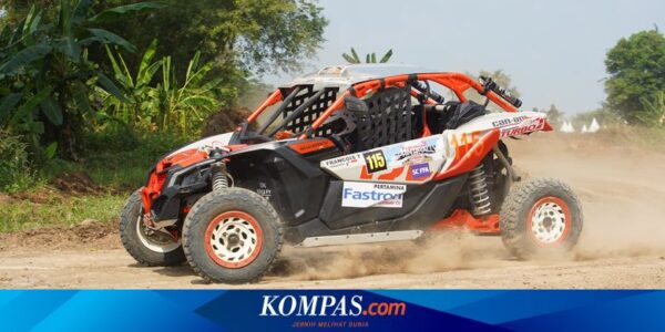 Pasangan Indonesia-Perancis Hadir di Kejurnas Sprint Rally, Pakai Can-Am Maverick