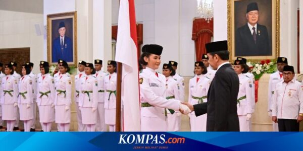 Paskibraka Upacara HUT RI Akan Dikukuhkan Jokowi di IKN