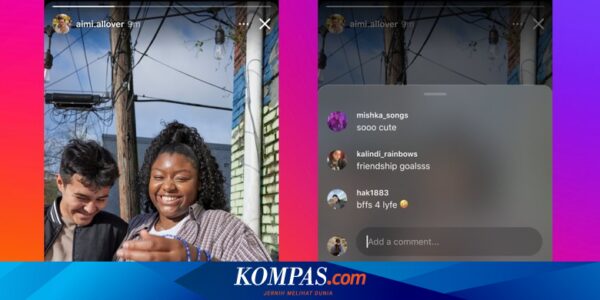 Pengguna Instagram Kini Bisa Kirim Komentar di IG Stories, Beda dengan DM