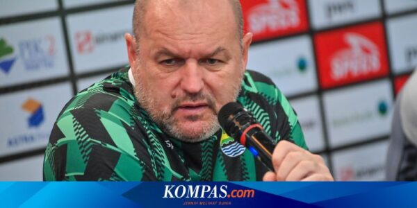 Piala Presiden 2024, Persib Bandung Vs Persis Solo, Bojan Hodak Enggan Ambil Risiko