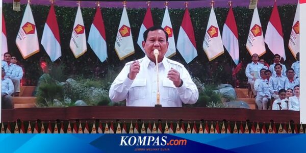 Prabowo: Dunia Sedang Tegang, jika Tak Hati-Hati Dikelola Bisa Perang Dunia Ketiga