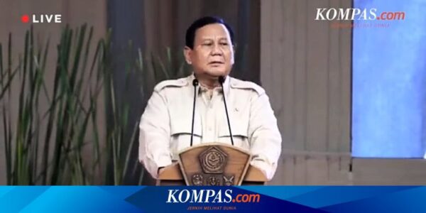 Prabowo: Elite Kadang Lupa Tujuan Nasional Kita, Kurang Baca…