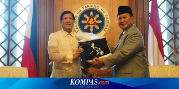 Prabowo Temui Presiden Filipina Ferdinand Marcos Jr, Silaturahmi Sebelum Dilantik Jadi Presiden RI