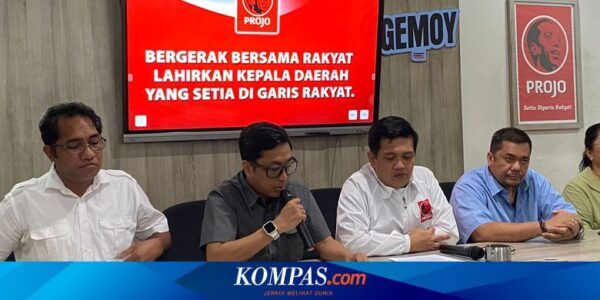 Projo Berubah Jadi Partai atau Tetap Ormas Ditentukan September 2024