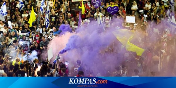 Protes di Israel Masuki Malam Ketiga, AS Terus Dorong Gencatan Senjata Gaza