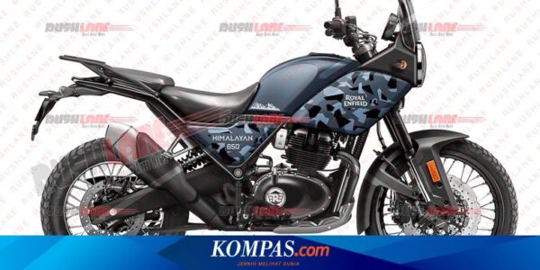 Render Motor Baru Royal Enfield Himalayan 650