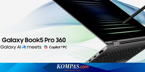 Samsung Perkenalkan Galaxy Book 5 Pro 360, Laptop Convertible dengan AI