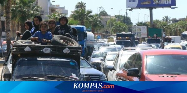 Serangan Meningkat ke Lebanon, Para Pengungsi Suriah Ikut Lari Cari Perlindungan