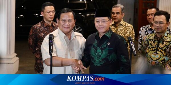 Soal PDI-P Ditinggal, Prabowo: Ditinggal atau Siapa yang Meninggalkan Siapa, Saya Tidak Mengerti