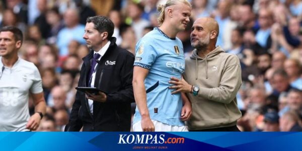 Statistik Haaland “Menggelikan”, Guardiola Sebut Messi Paling Komplet