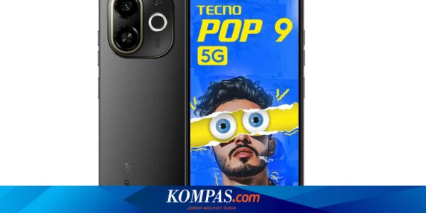 Tecno Pop 9 5G Meluncur, HP 5G Murah dengan Layar 120 Hz