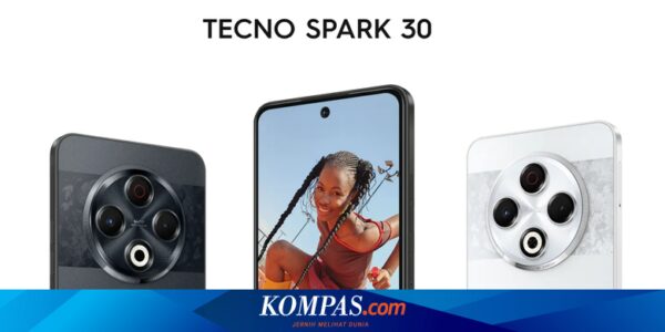 Tecno Spark 30 Meluncur, HP Murah Layar 6,78 Inci dan MediaTek Helio G91