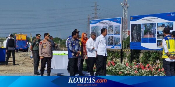 Tinjau Proyek Pengendalian Banjir di Semarang, Jokowi: Minimal Bisa Menahan Rob Selama 30 Tahun