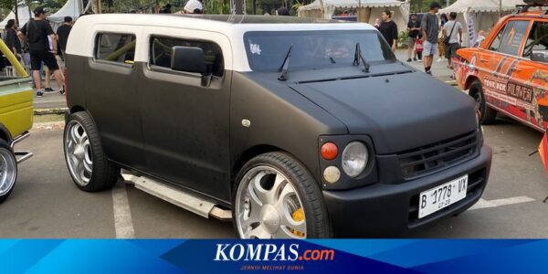 Unik, Modifikasi Karimun Bergaya American Hot Rod