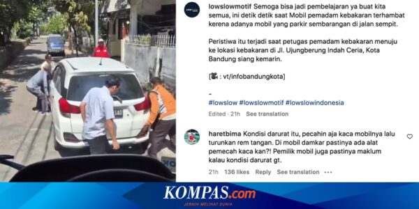 Video Damkar Terhalang Mobil Parkir Sembarangan, Pahami Aturannya