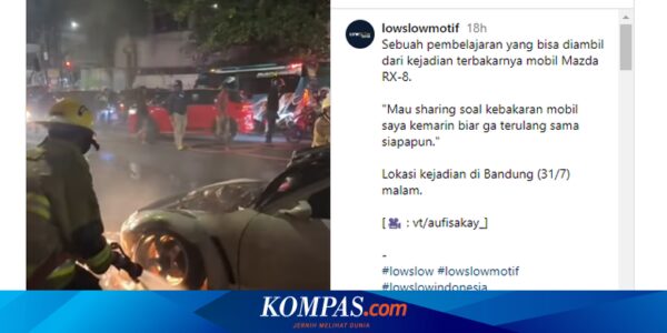 Video Mazda RX-8 Terbakar, Begini Langkah Penanganannya