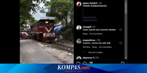 Video Viral Creta Ditabrak Kereta, Pemilik Cuma Bisa Merenung