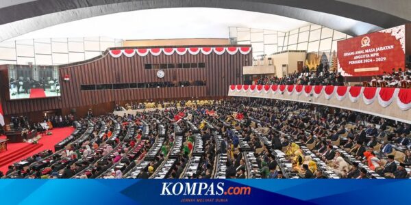 580 Anggota DPR Periode 2024-2029 Resmi Dilantik