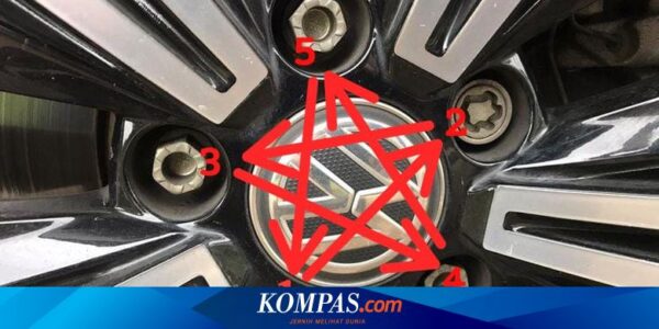 Alasan Kenapa Mengencangkan Mur Roda Mobil Harus Menyilang