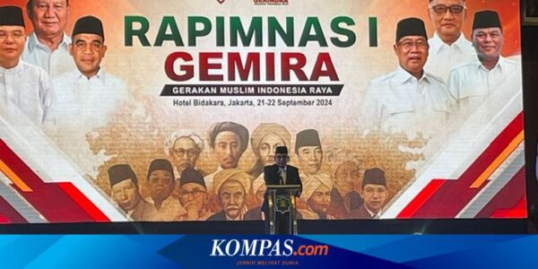 Buka Rapimnas Gemira, Sekjen Gerindra Minta Jangan Terpaku Kepentingan Jangka Pendek